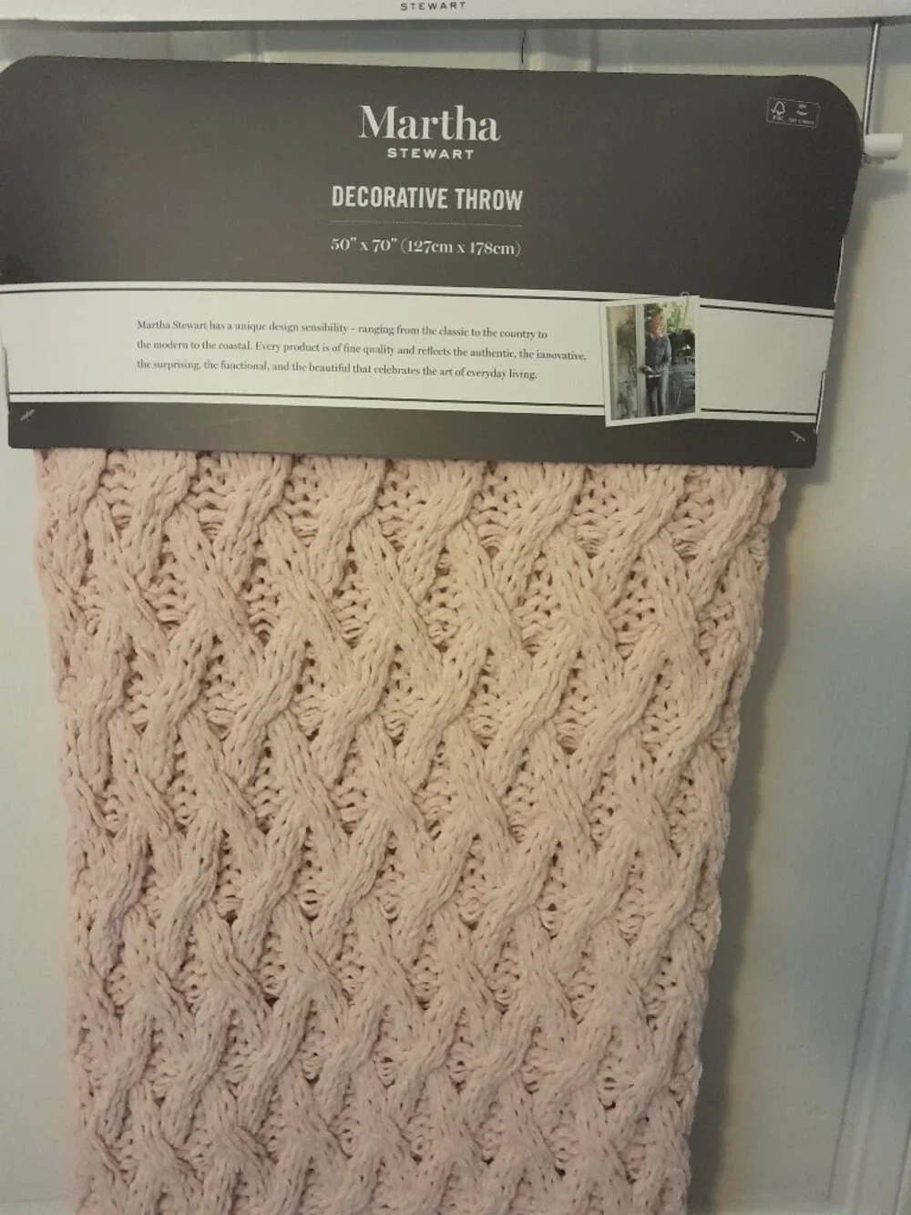 Martha Stewart Throw Blanket